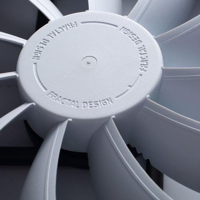 Fractal Design Venturi HF-14 Kompiuterio korpusui Ventiliatorius 14 cm Juoda, Pilka, Balta
