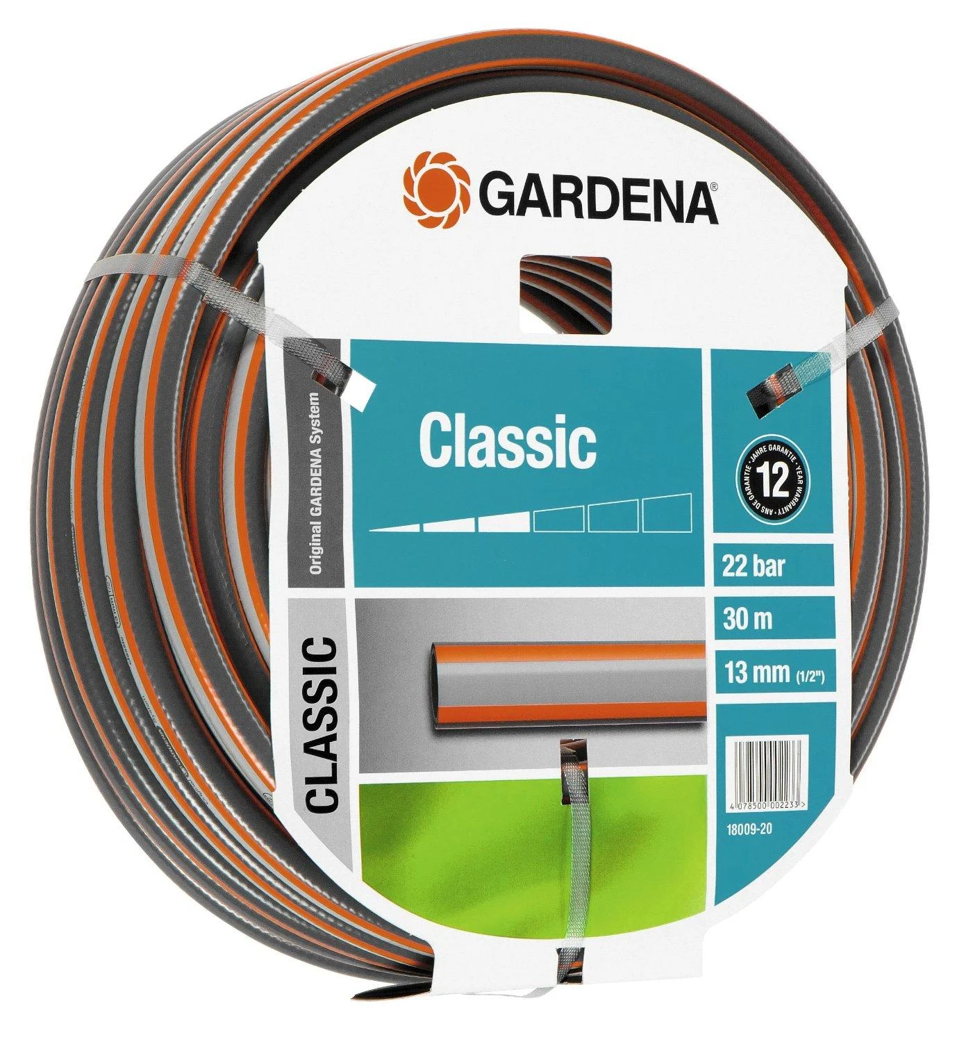 Gardena "Classic" žarna 13 mm (1/2") 30m