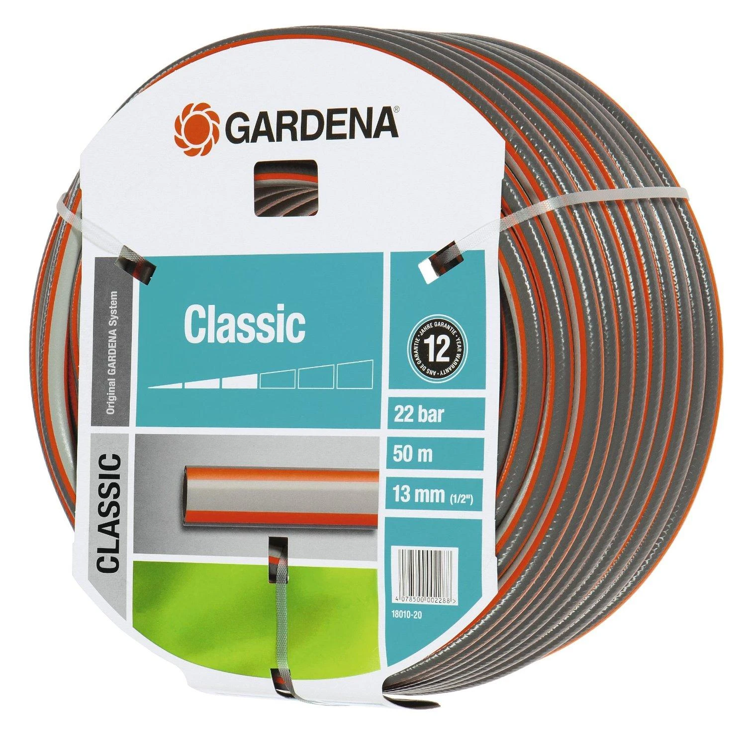 Gardena "Classic" žarna 13 mm (1/2"), 50m