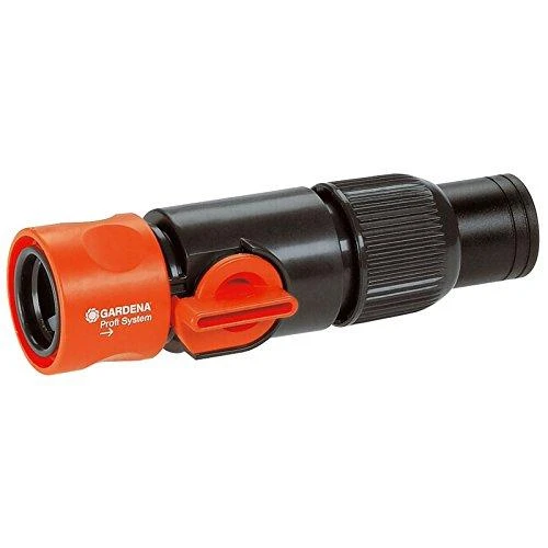 Gardena "Profi Maxi-Flow" sistemos 19 mm (3/4") žarnos jungtis su reguliavimo ventiliu