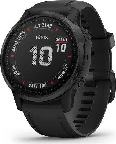 Išmanusis laikrodis Garmin fenix 6S Pro, Juodos spalvos | Varle.lt