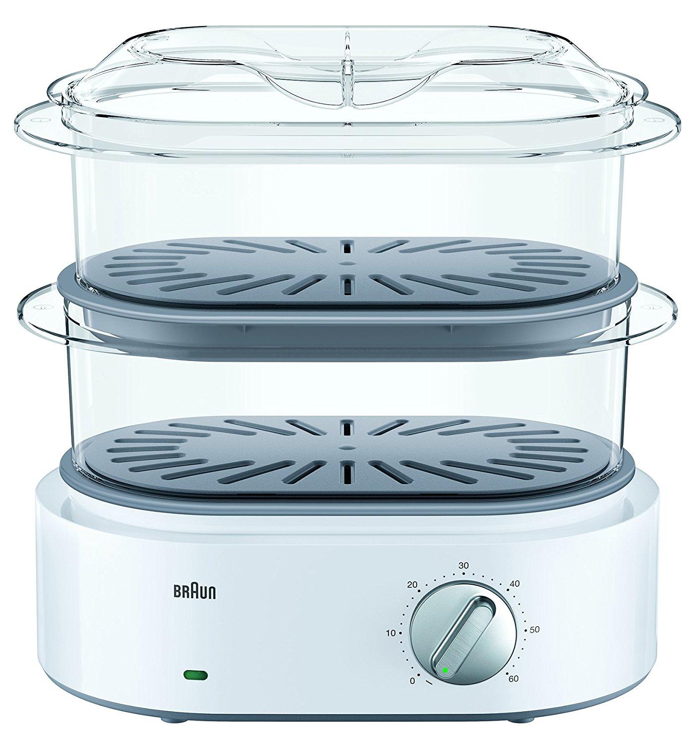 Garų puodas Braun FS 5100 balta IdentityCollection