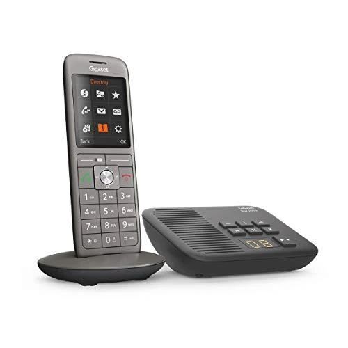 GIS Gigaset CL660A DECT telefonas Antracitas, Juoda