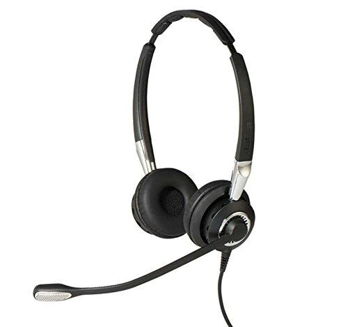 Jabra Biz 2400 II QD Duo NC Wideband Balanced Laidinės ausinės, QD, Juoda