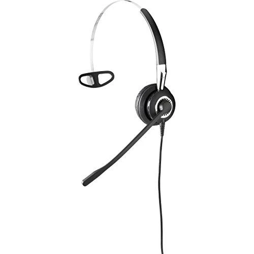 Ausinės - Jabra BIZ 2400 II Mono Kaklo Juosta Juoda/Pilka