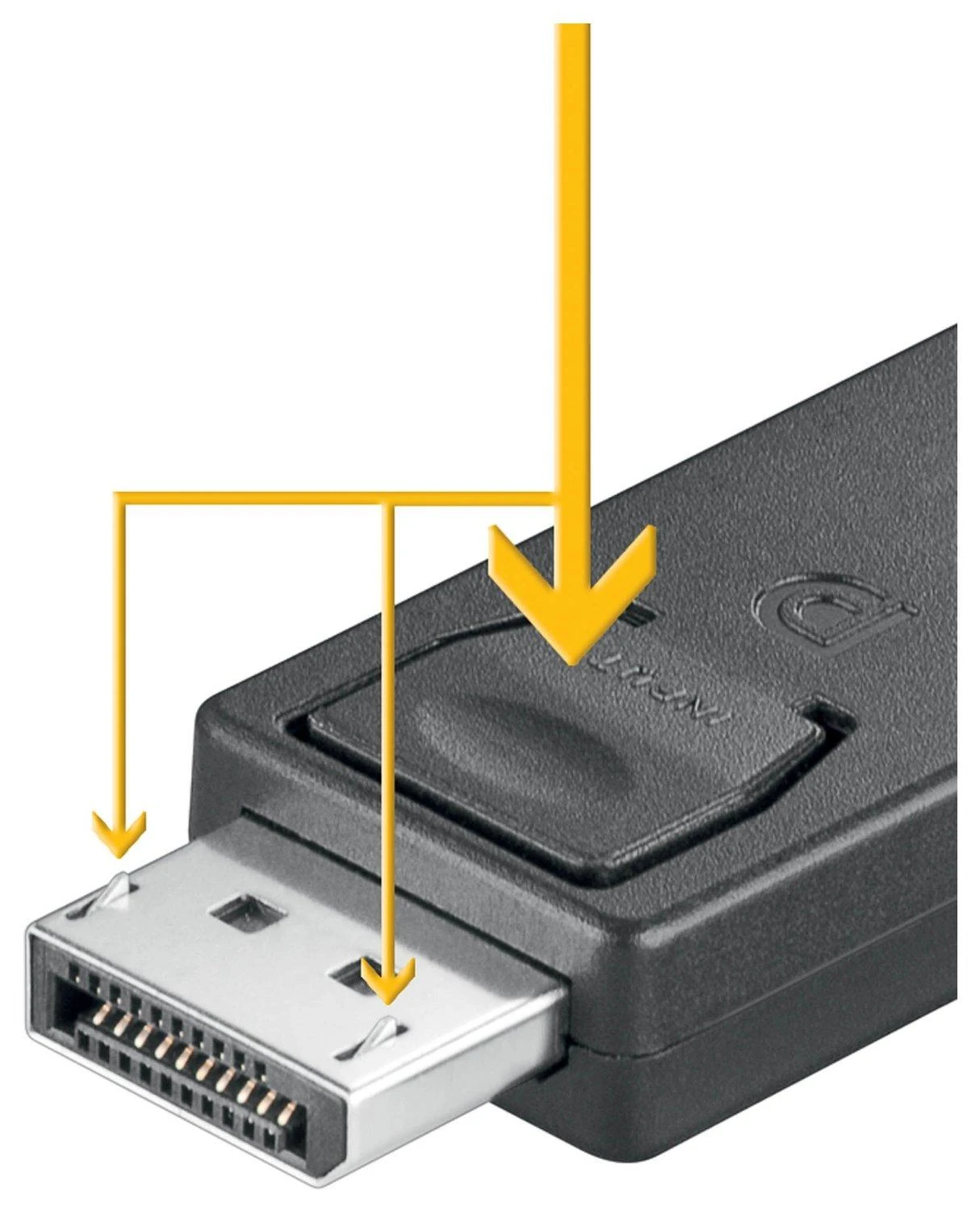 „Goobay“ | „DisplayPort/HDMI“ adapteris 1.1, su auksine danga | 51719