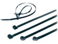 Wentronic Goobay oro sąlygoms atsparus kabelių raištis 100vnt, plotis 2,5 mm, ilgis 200 mm, juodas
