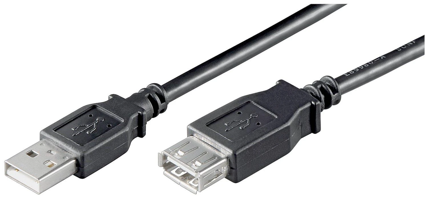 Goobay USB 2.0 lizdas-kištukas ilgintuvas 5m
