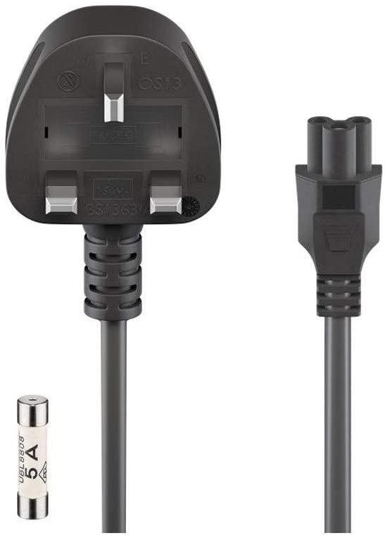 Wentronic ACC+ maitinimo kabelis 1,8 m, JK maitinimo kištukas > IEC C5 lizdas (mickey) - 2-UK_IEC_5