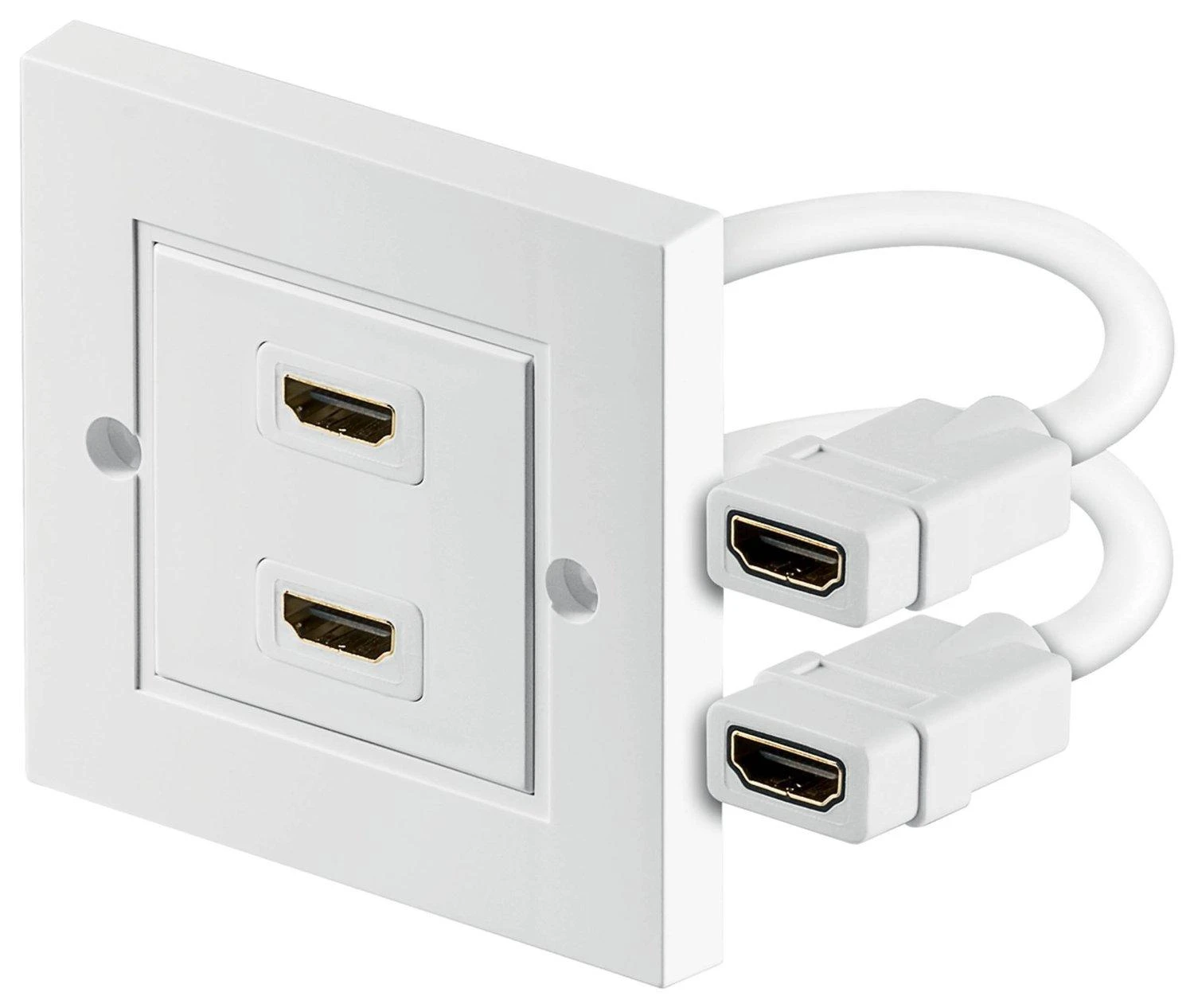 Goobay Lizdas natynkowe 2x HDMI (51723)