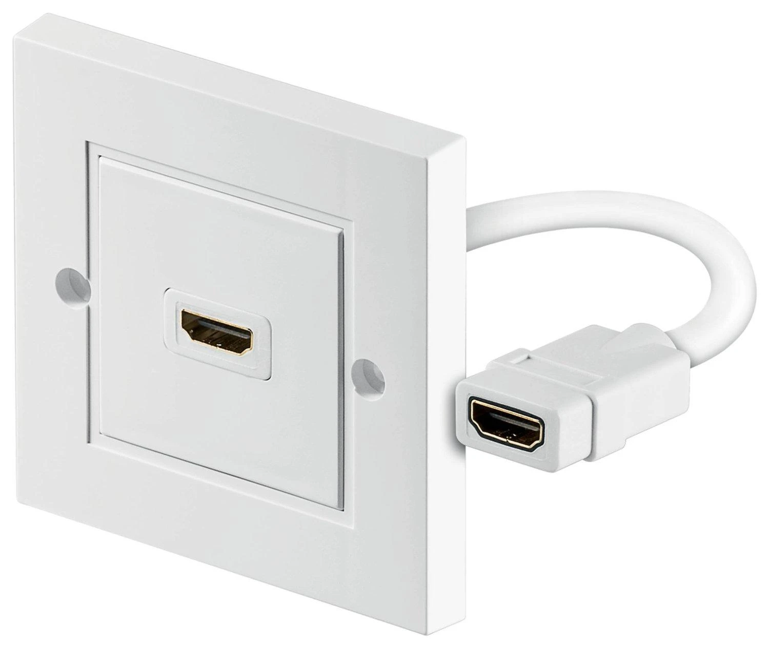 Goobay Gogobay 51722 HDMI™ sieninis lizdas, auksinu padengtas Gogobay