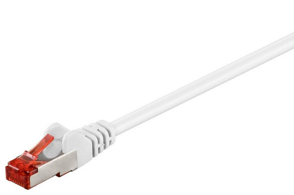 „Goobay 95656“, 25 m, Cat6, S/FTP (S-STP), RJ-45, RJ-45, baltas