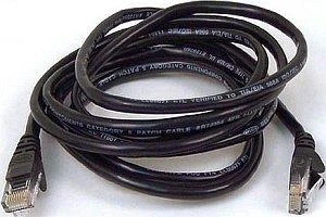 Goobay Kabelis LAN Patchcord CAT 5E F/UTP 2x90 Juodas 0,5m