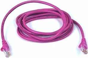 „Goobay Wentronic“ goobay – Patch kabelis – RJ-45 (M) iki RJ-45 (M) – 1,0 m – SFTP, PiMF – Cat.7 RohCable – be halogenų, formos, be Haken – rausvai raudonas (91587)