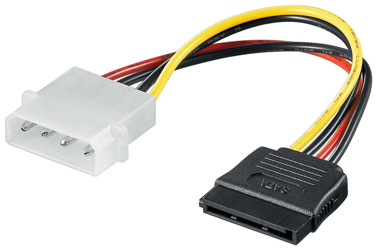 Wentronic „Goobay Molex“ – SATA, 0,15 m, daugiaspalvis (50674)