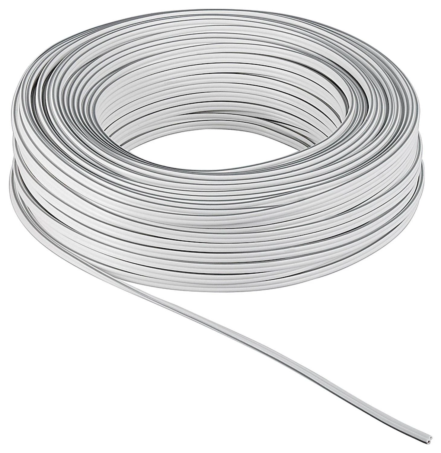 Goobay laidas garsiakalbiams, 10m, 2x 0,75 mm, balta (15112)