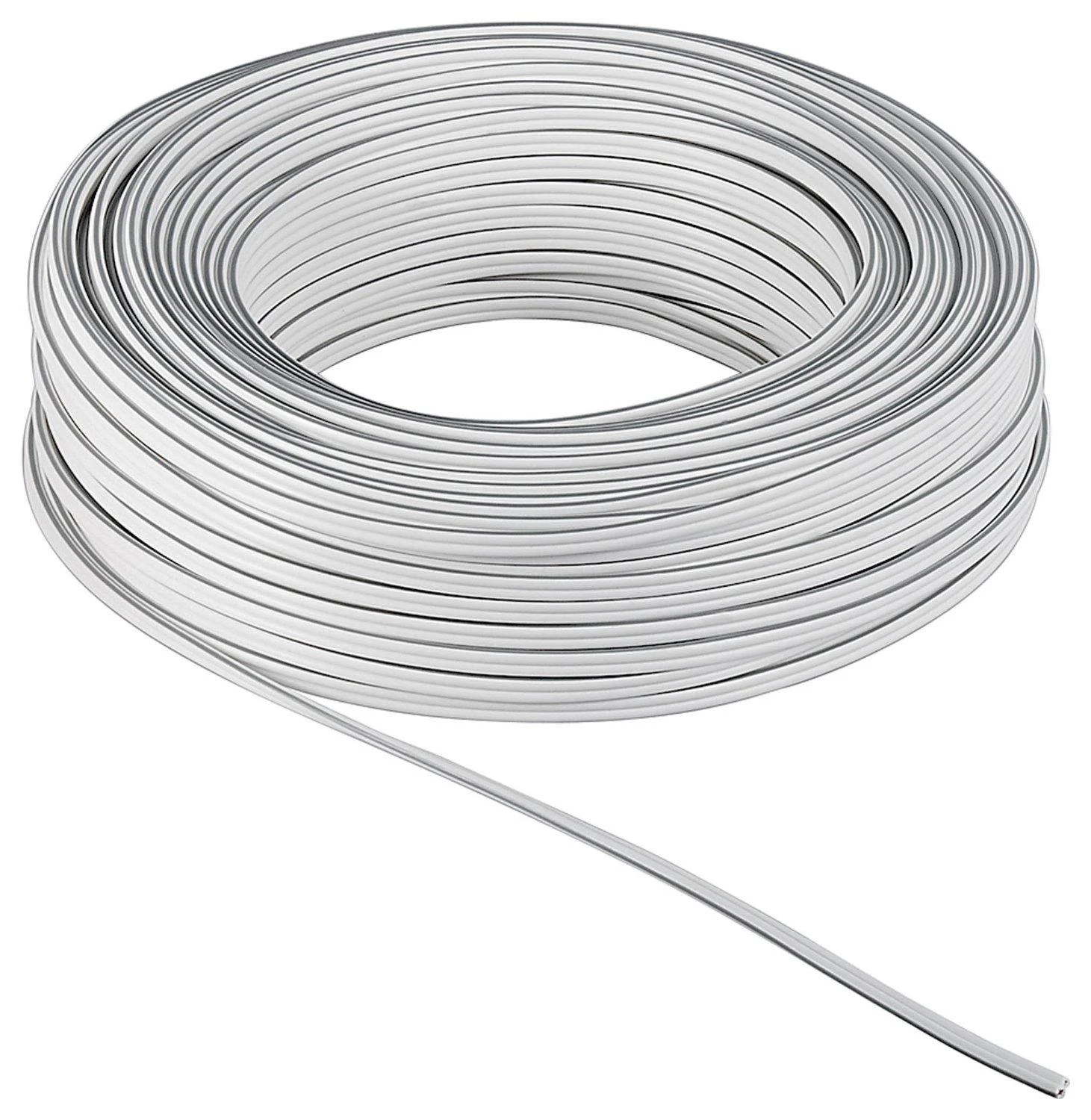 Goobay garsiakalbio laidas 2x2,5mm CU varinis 10m balta