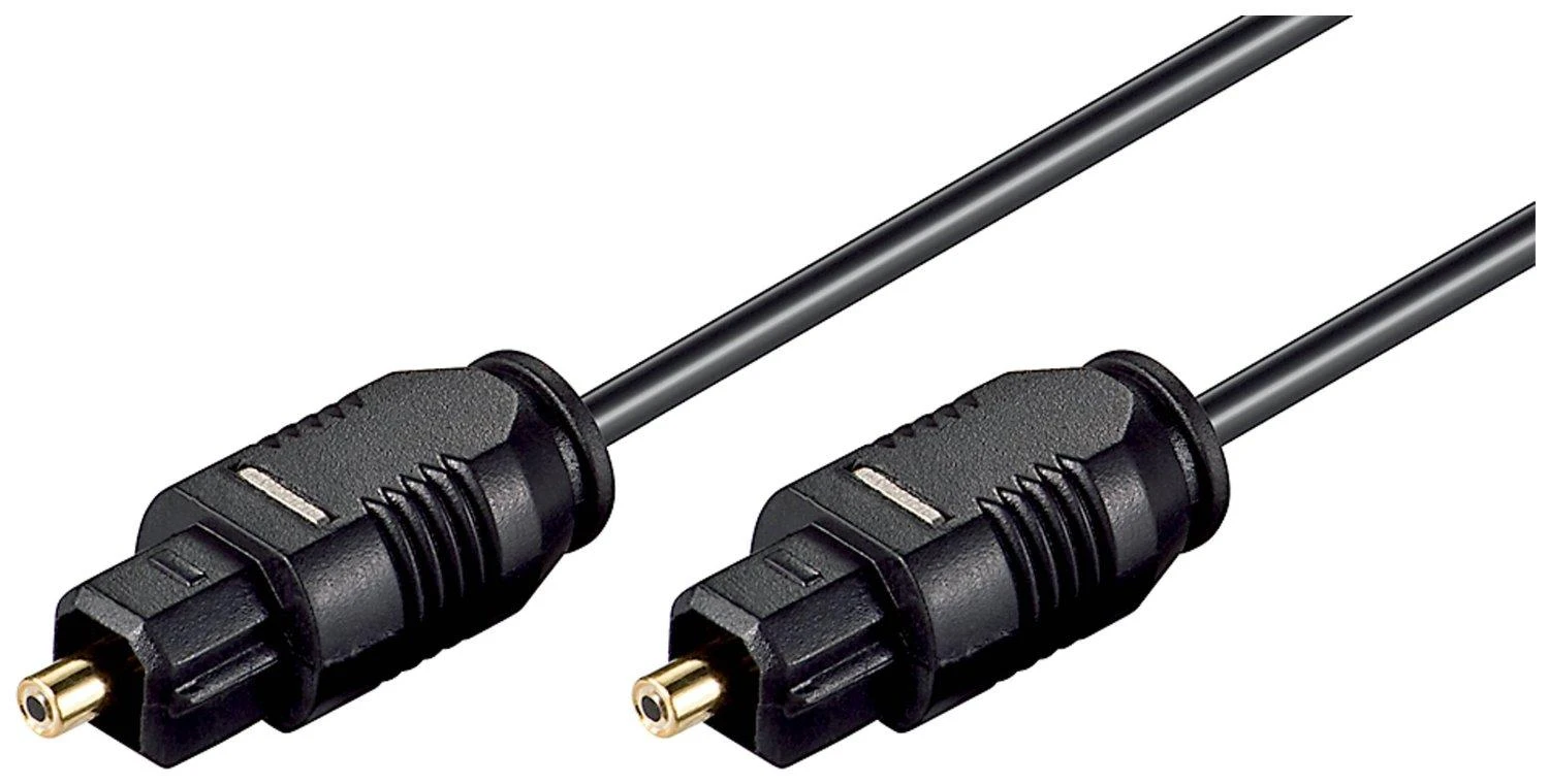 Toslink T-T optinis kabelis 2,2 mm Goobay 1m