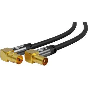 Goobay antenos kabelis 2m sidabrinis (70461)
