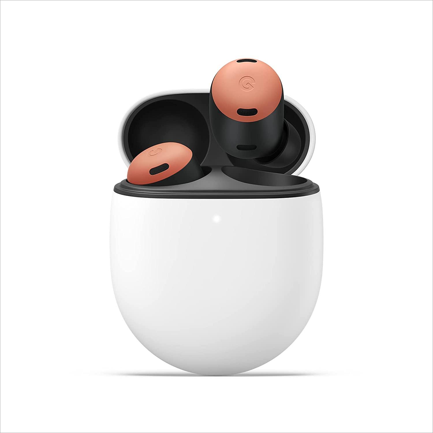Google Pixel Buds Pro Belaidės Ausinės, Koralų spalvos