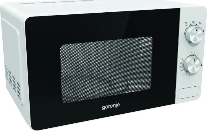 Mikrobangų krosnelė Gorenje | Microwave orkaitė | MO20E1B | Free standing | 20 L | 800 W | Juodas