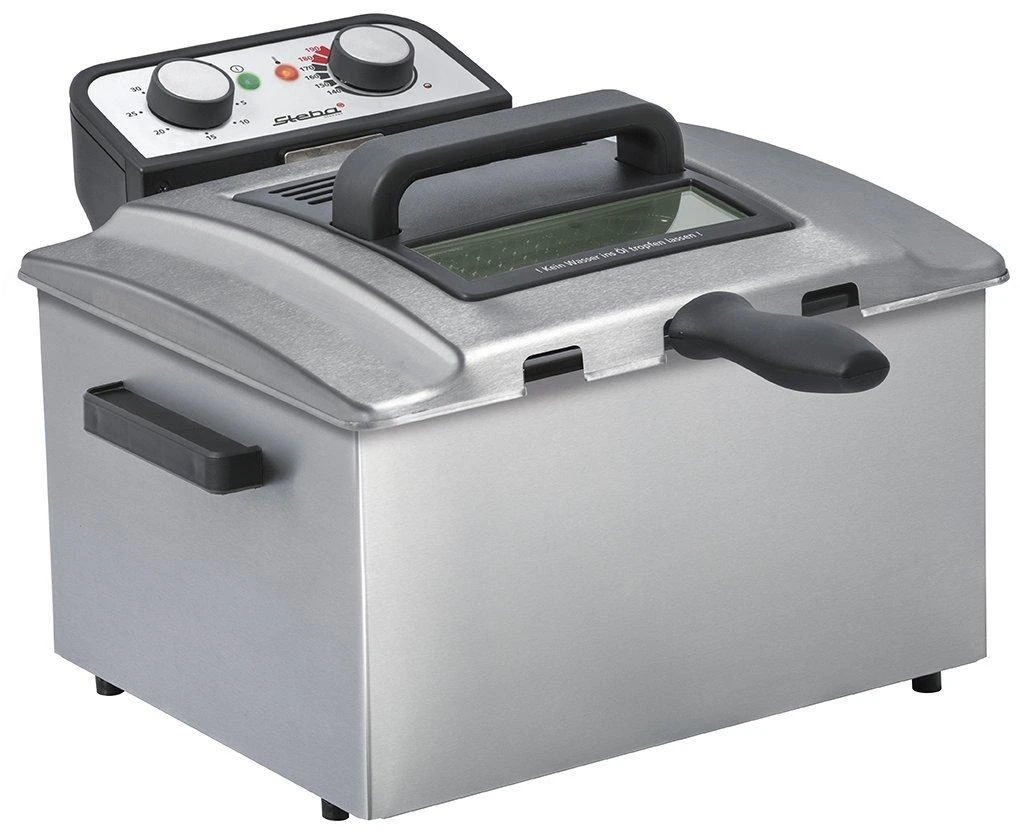 Gruzdintuvė Keptuvė Steba DF 300 (6 l, 1,5kg, 3000 W, plieno spalvos)