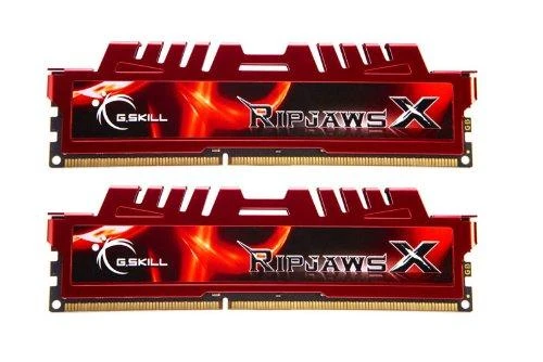 RAM G.SKILL F3-12800CL10D-16GBXL DDR3 16GB G.Skill RipjawsX rinkinys (2x8GB) 1600MHz CL10 1.5V XMP