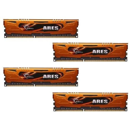 RAM G.Skill DIMM 32 GB 1600 (4 x 8 GB) keturių atminties modulių rinkinys (F3-1600C10Q-32GAO. Ares. INTEL XMP. Lite Retail)