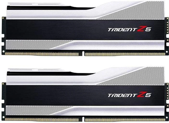 RAM G.SKILL Trident Z5 DDR5 32GB 2x16GB 6000MHz CL30 1.35V XMP 3.0 sidabrinis