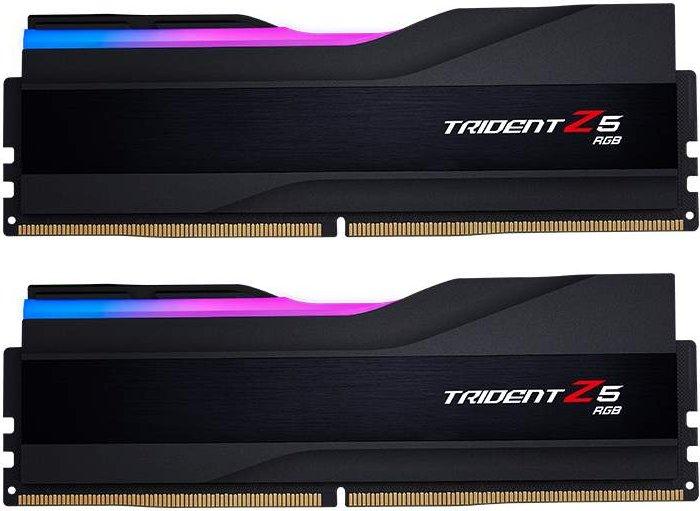 RAM G.SKILL Trident Z5 RGB DDR5 64GB 2x32GB 5600MHz CL36 1.25V XMP 3.0 juodas