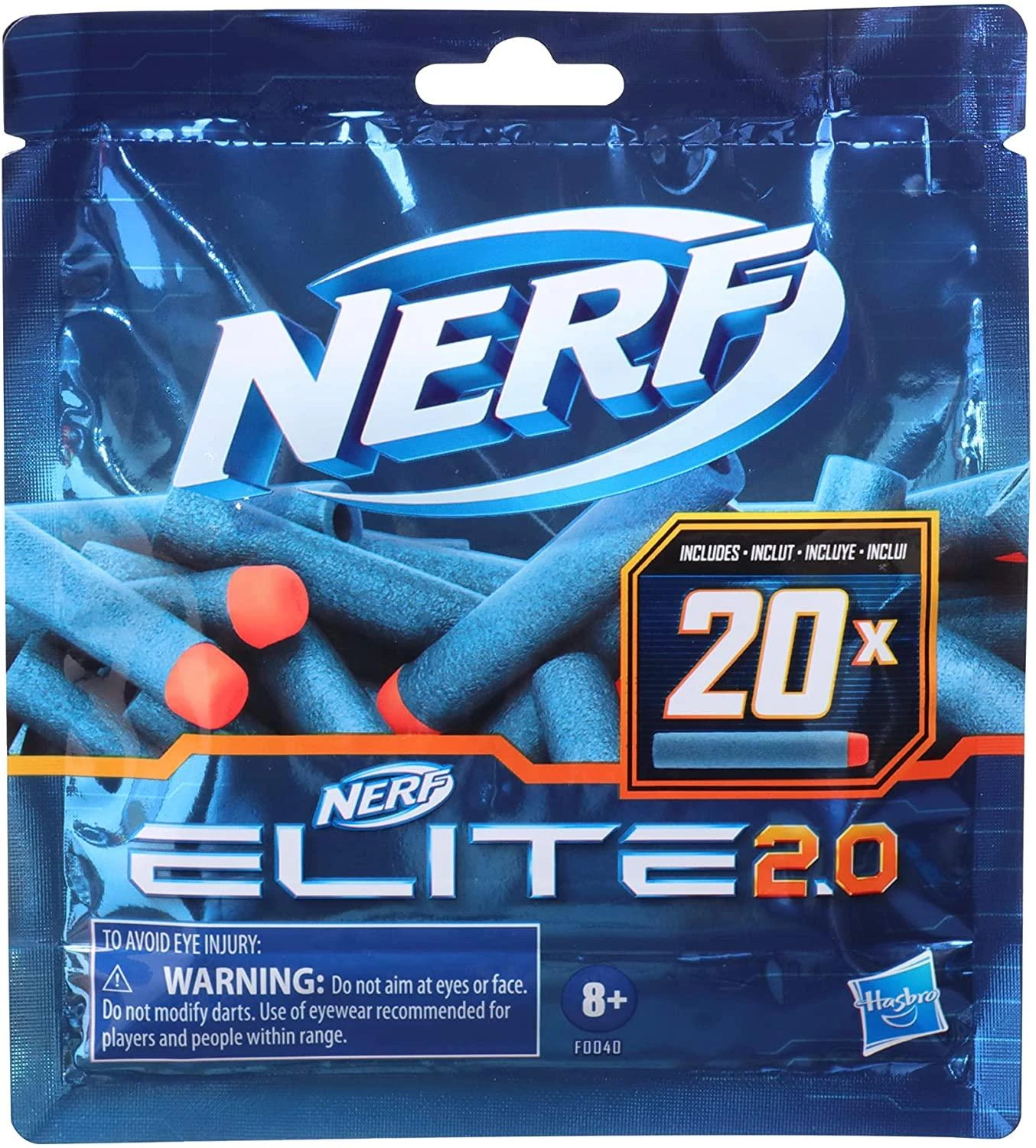 Hasbro NERF Elite 2.0 šoviniai, 20 vnt.