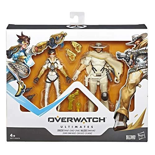 Hasbro Overwatch: Ultimates 2 vnt. – Tracer ir McCree veiksmo figūrėlės, 15 cm