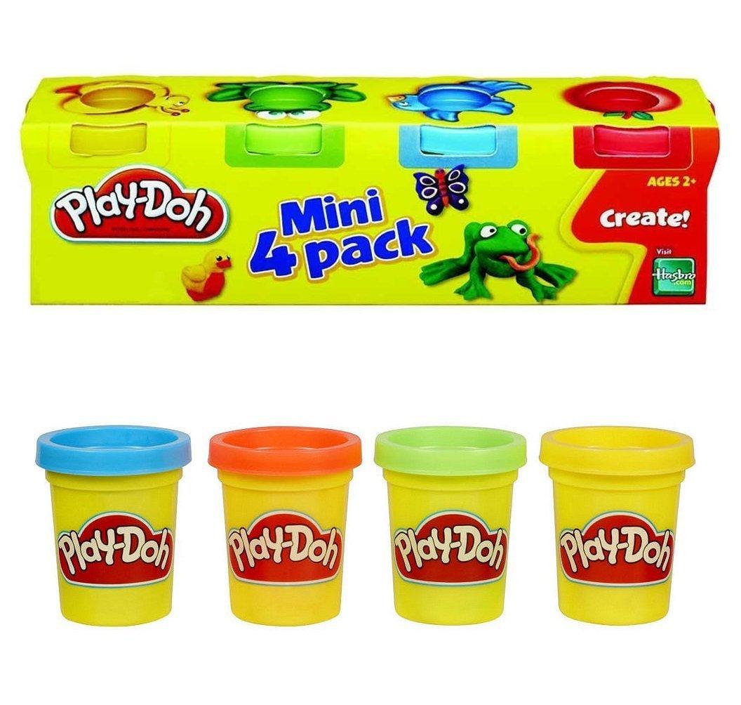 Hasbro HAS Mini plastilino rinkinys, 4 vnt.