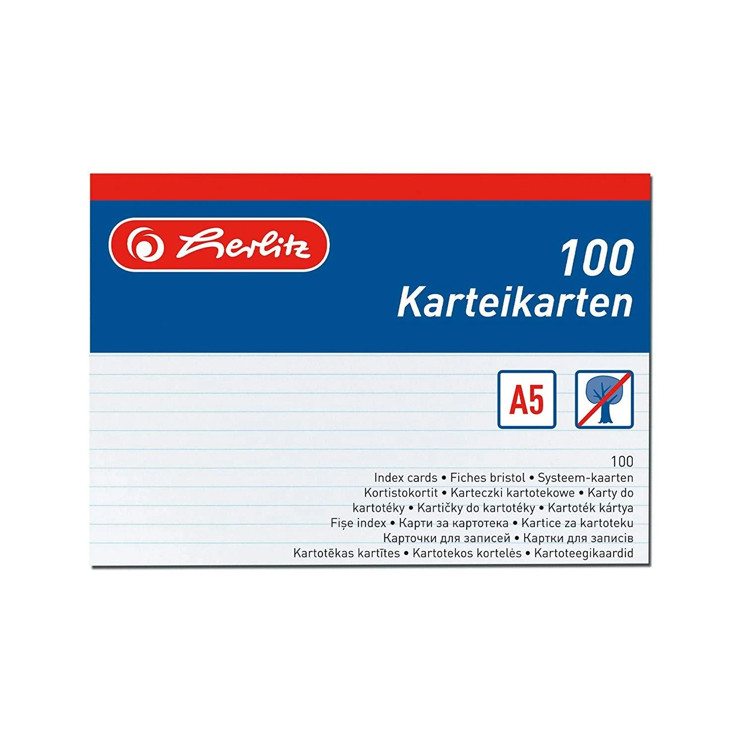 Herlitz A5 / 100K LIN HER BIA FOL - 1150507