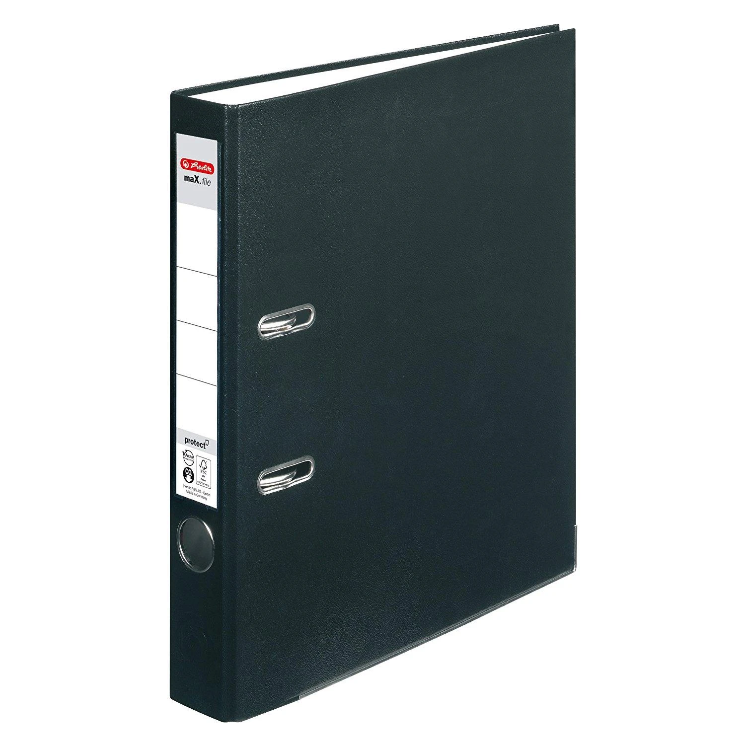 Herlitz svertas A4 50mm juodas (5450804)