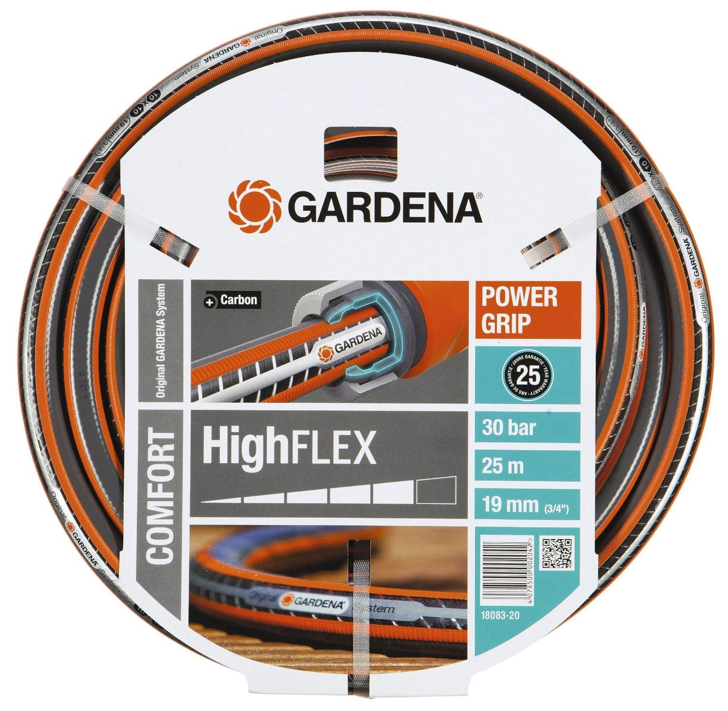 Gardena Žarna Comfort HighFLEX, 19 mm (3/4 col.)