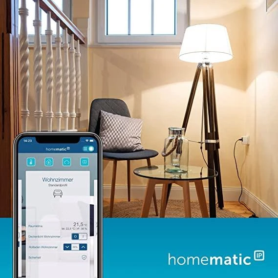 HomeMatic IP Homematic IP jungiklio lizdas (HmIP-PS-2) (baltas)