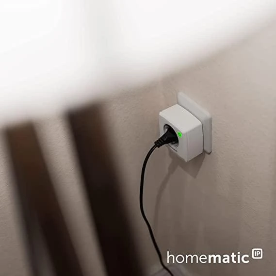 HomeMatic IP Homematic IP jungiklio lizdas (HmIP-PS-2) (baltas)