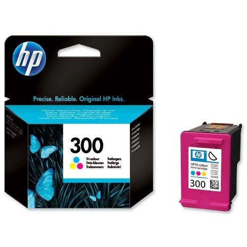Hewlett Packard (HP) HP CC643EE rašalo kasetė Nr.300, trispalvė
