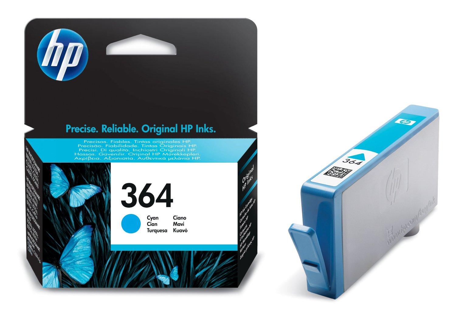 Hewlett Packard (HP) HP Nr.364 Rašalo krepšelis. Žydra spalva (300 puslapių)