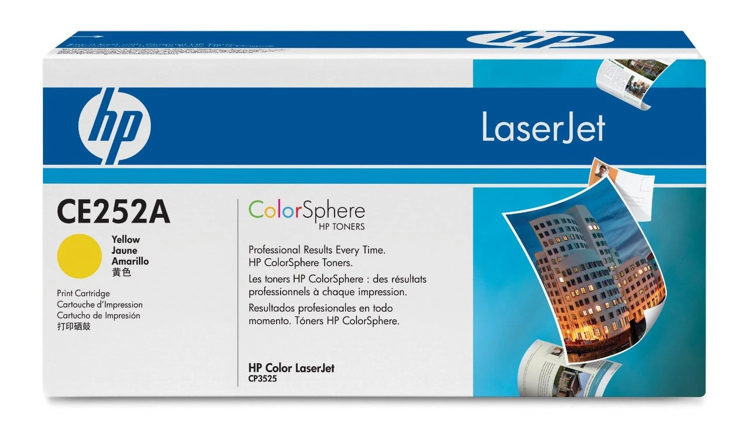 „Hewlett Packard“ (HP) „HP Color LaserJet CP3525/CM3530 Juodas“ spausdinimo kasetė (5 000 puslapių)