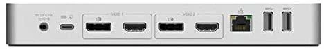 Hewlett Packard (HP) HP USB-C dokas G5 120 W – 4 x USB 3.0, 1 x USB-C (15 W), 2 x DisplayPort 1.4, 1 x HDMI 2.0, 1 x RJ-45, 1 x kombinuotas garso lizdas