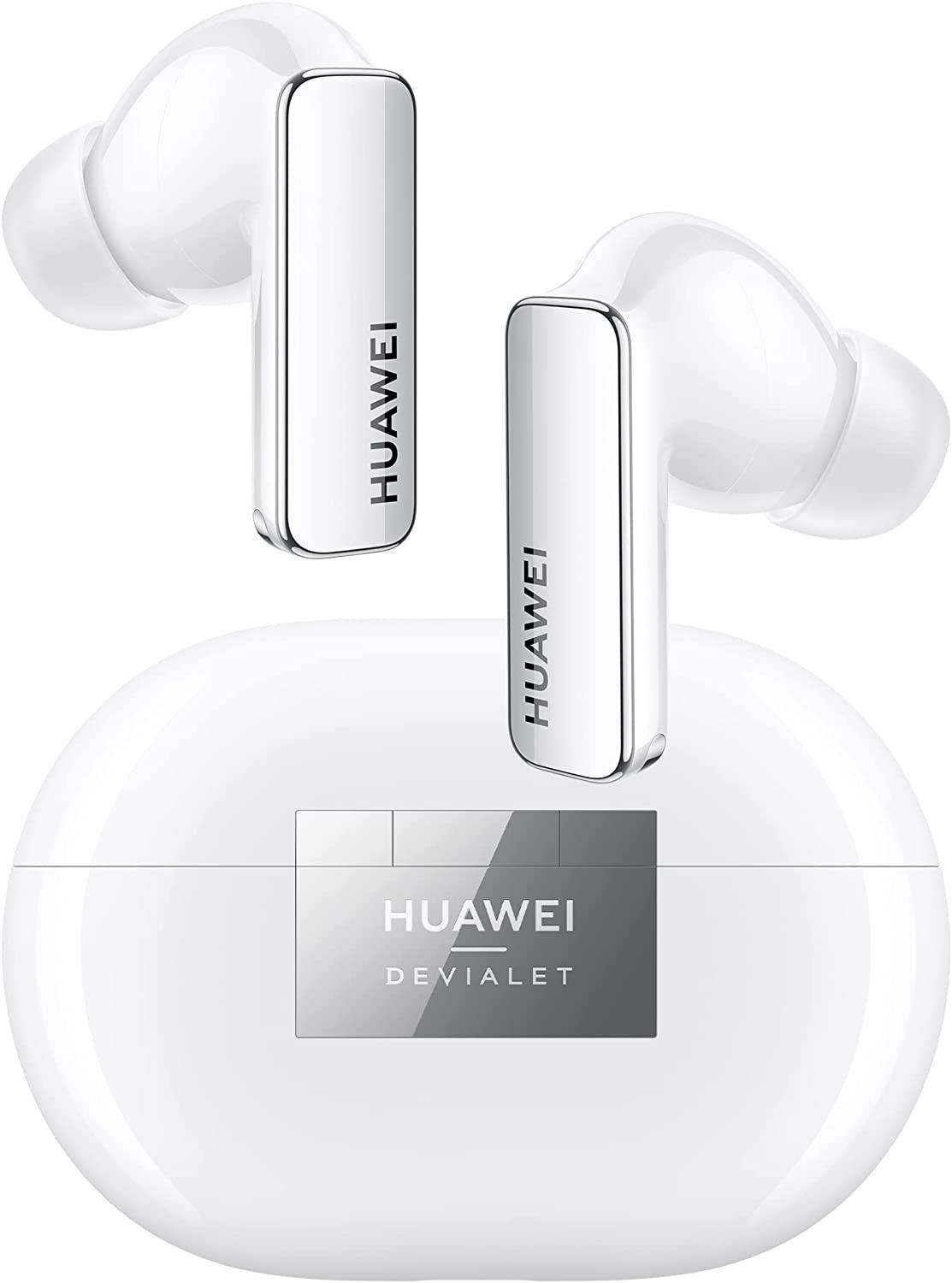Ausinės HUAWEI FreeBuds Pro 2, Didelės skiriamosios gebos dvigubo garso sistema, Išmanusis aktyvaus triukšmo slopinima, Pokalbiai be jokių trikdžių, keraminės baltos spalvos