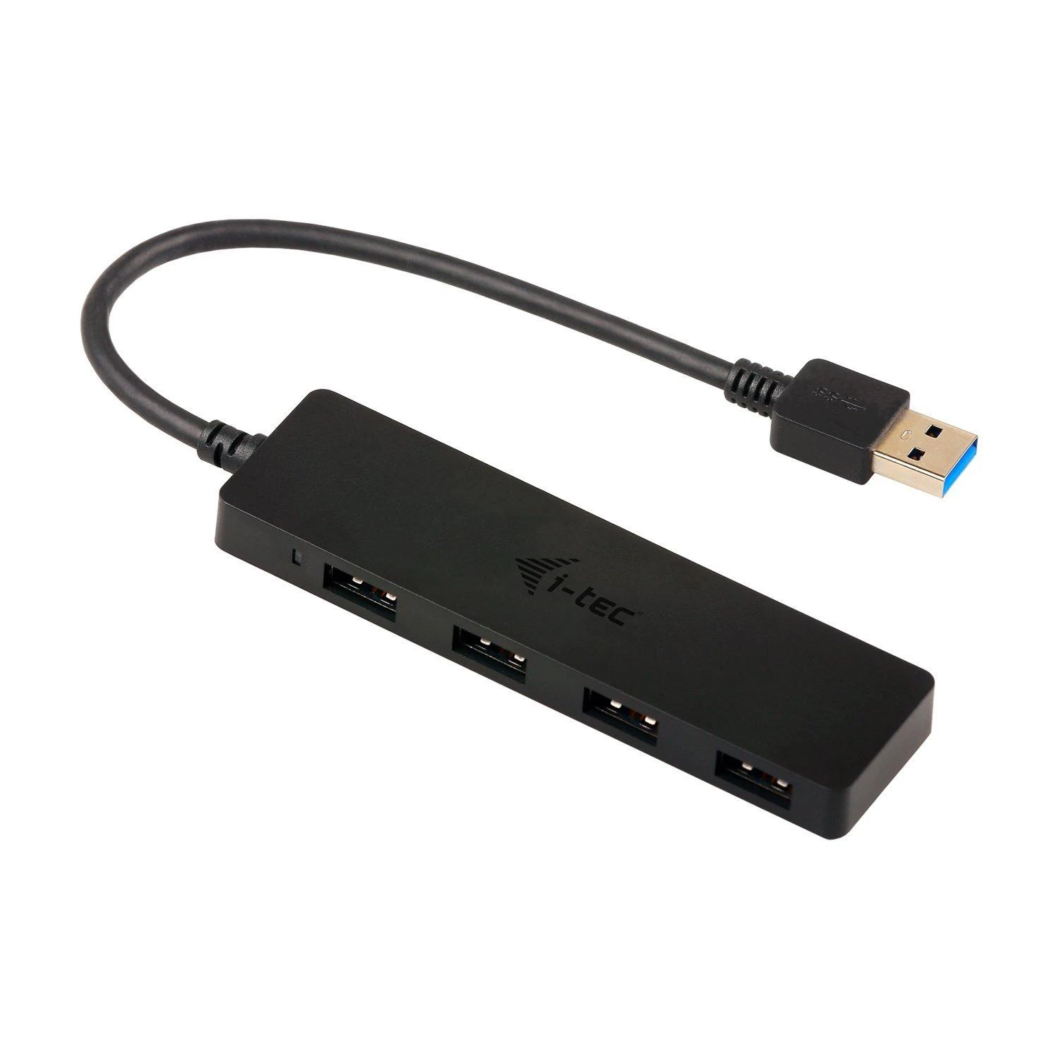 I-tec Advance U3HUB404 sąsajos šakotuvas USB 3.2 Gen 1 (3.1 Gen 1) Type-A 5000 Mbit/ai Juoda