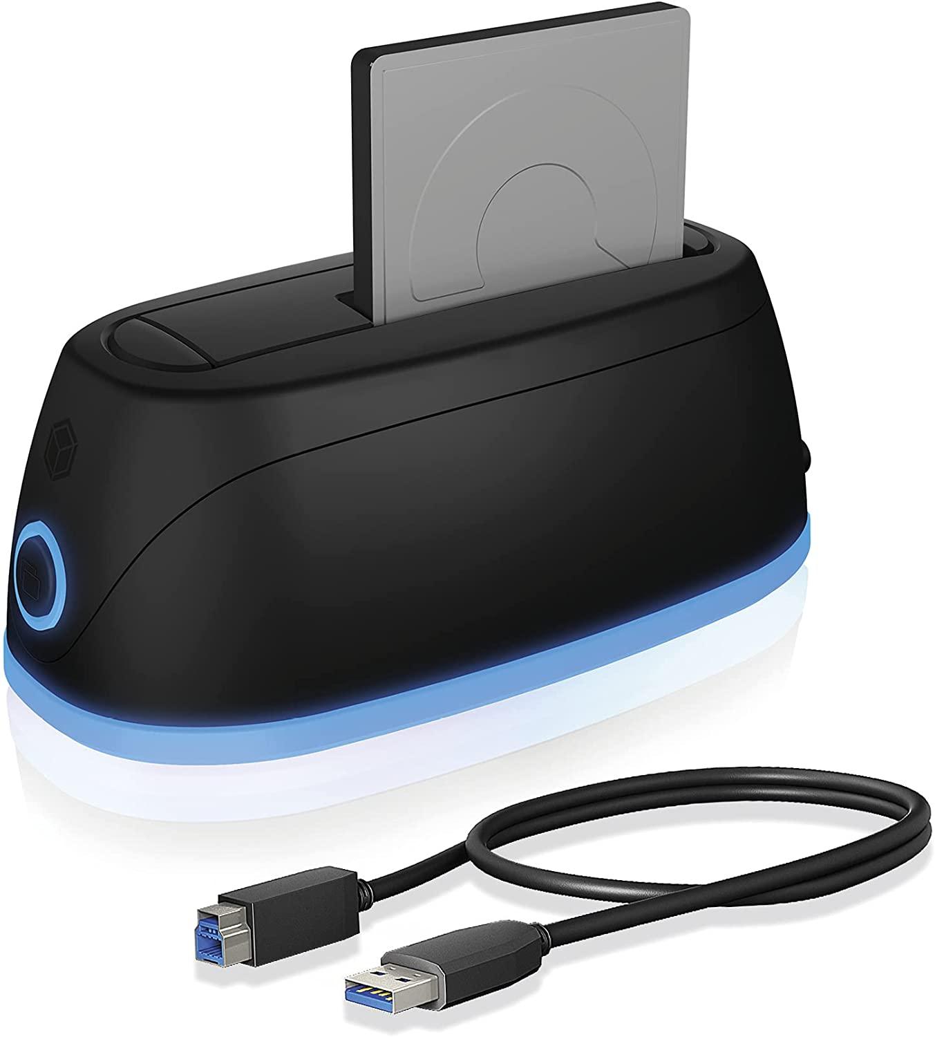 Raidsonic Icy Box IB-1124L-C3 1 Bay SATA SSD / HDD prijungimo stotis