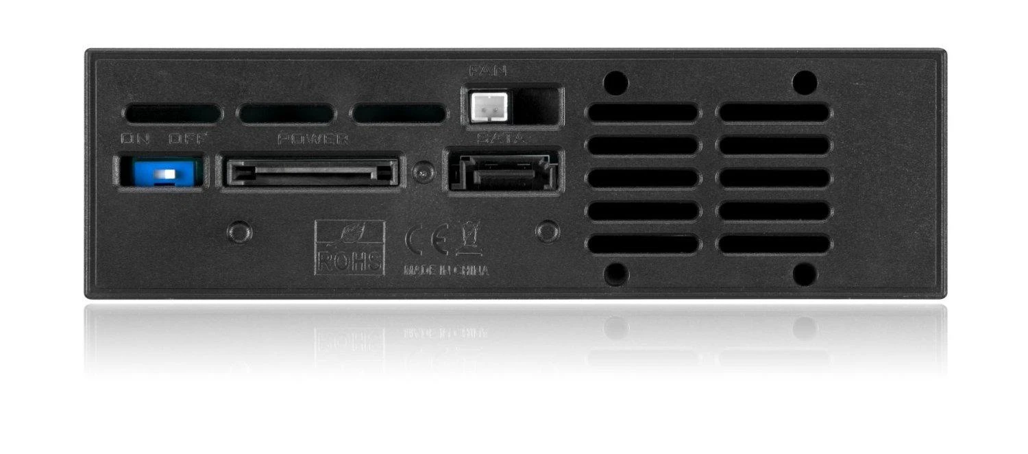 ICYBOX IB-129SSK-B Icy Box mobilus stovas skirtas 3.5/2.5 SATA/SAS HDD, Juodas