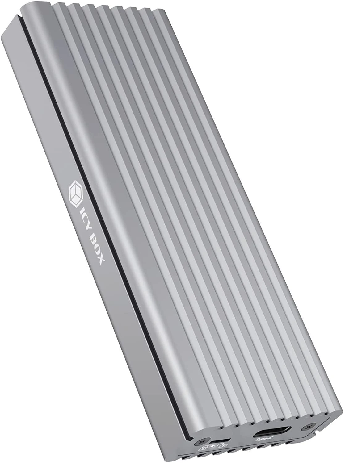 ICYBOX IB-1817Ma-C31 Icy Box Išorinis korpusas skirtas M.2 NVMe SSD, USB 3.1 Type-C, Sidabrinis