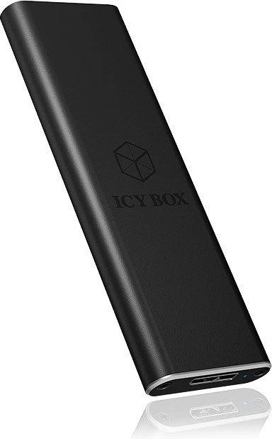 Icy Box Raidsonic | Išorinis USB 3.0 korpusas, skirtas M.2 SSD | IB-183M2 | SATA | USB 3.0 Type-A | Nešiojamas kietojo disko dėklas