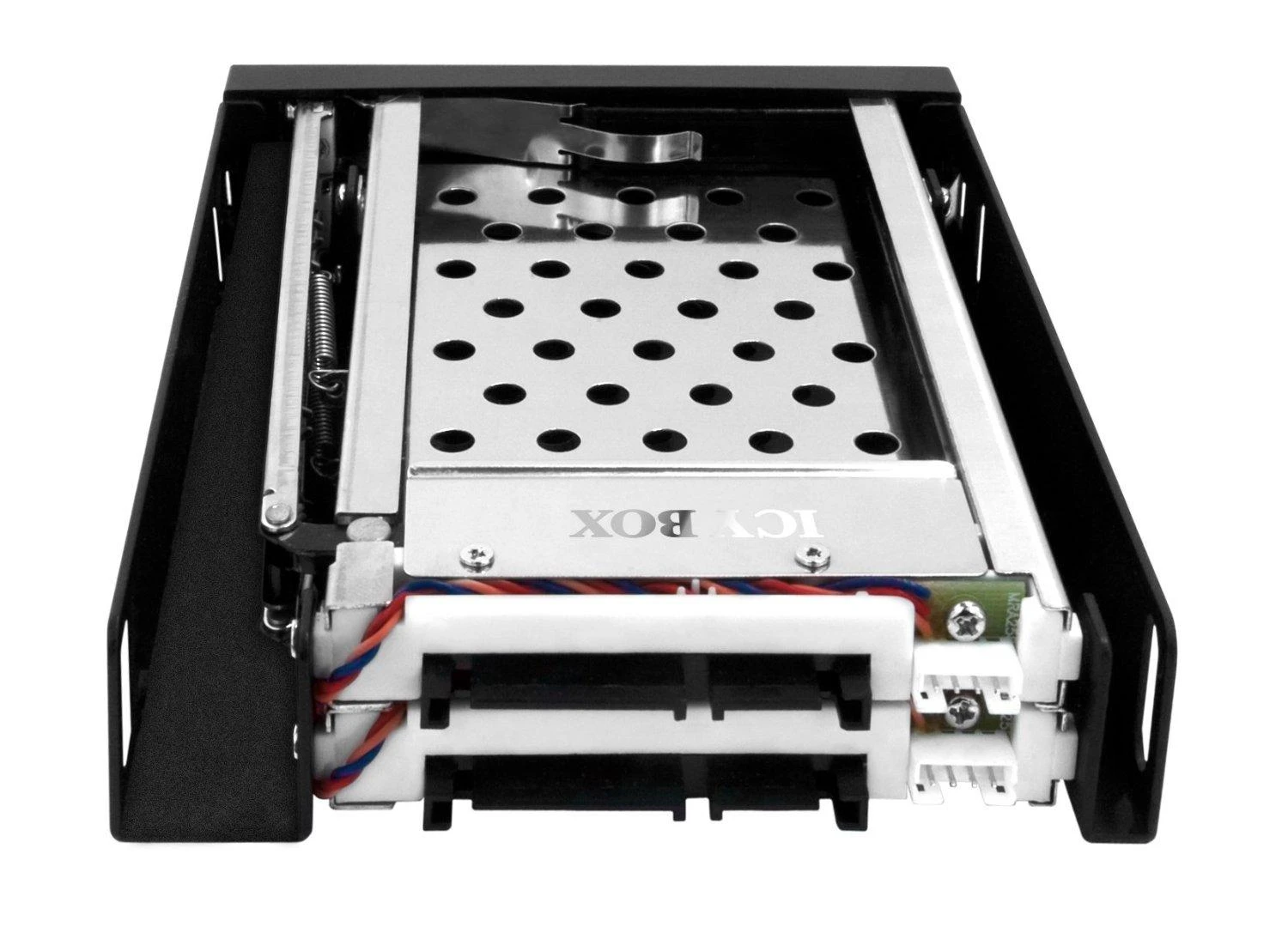 ICYBOX IB-2226StS Icy Box Mobilus stovas skirtas 2x 2,5 SATA HDD arba 3,5 SSD, Juodas