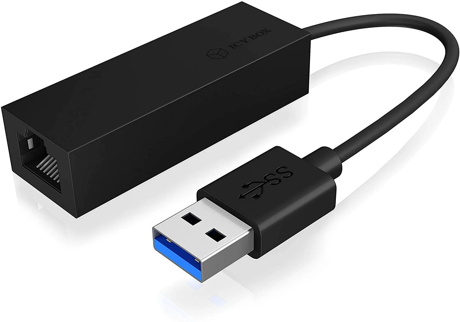 Icy Box Raidsonic | USB 3.0 (A tipo) į Gigabit Ethernet adapteris | IB-AC501a